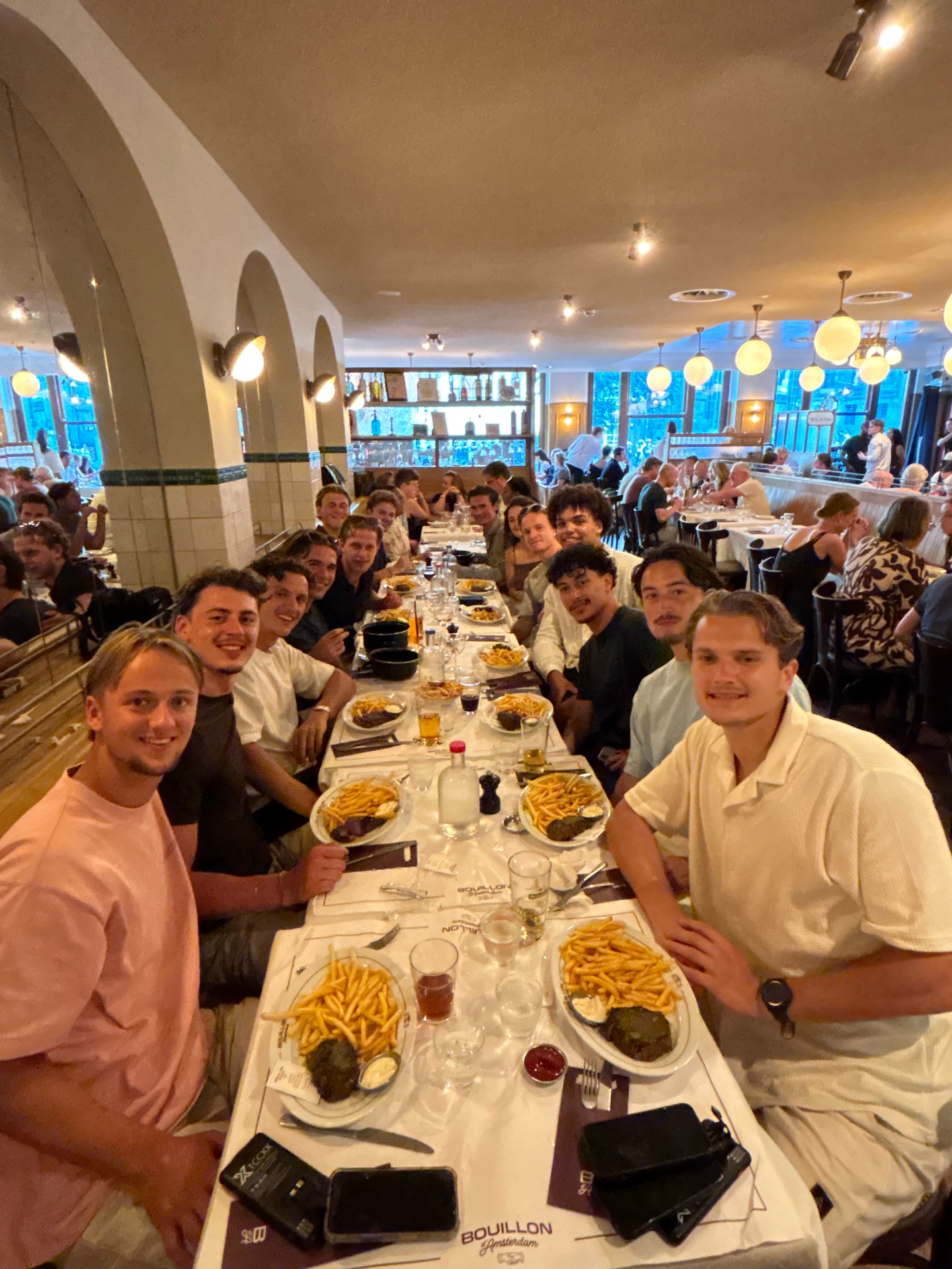 10 juli, teamuitje in Amsterdam.