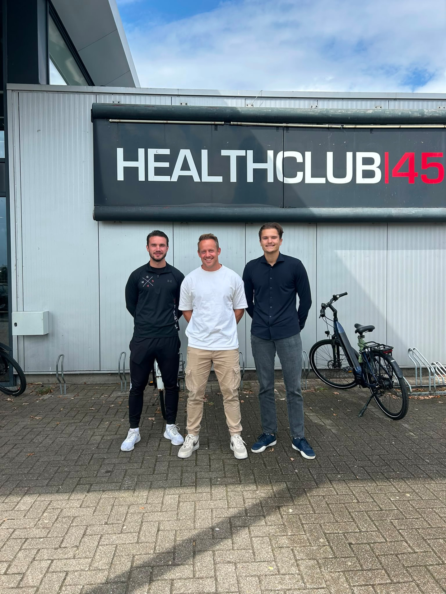 Invictus Media op locatie bij Healthclub 45