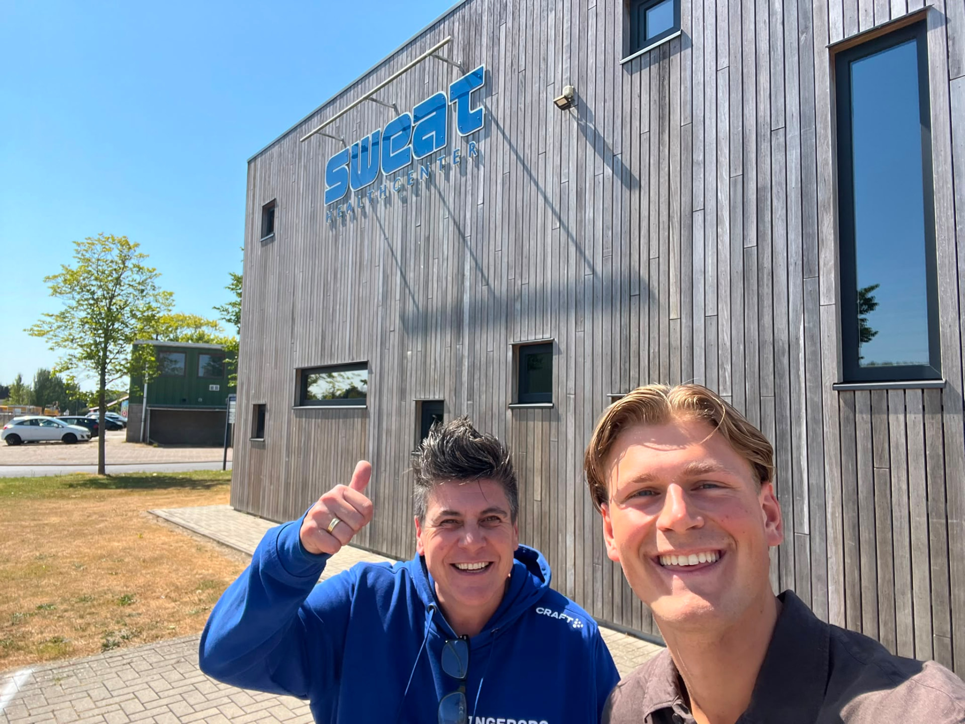 Invictus Media op locatie bij Sweat Health Center