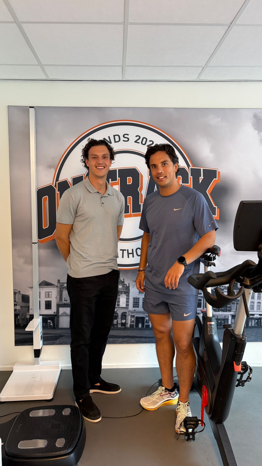 Invictus Media op locatie bij On Track Healthclub