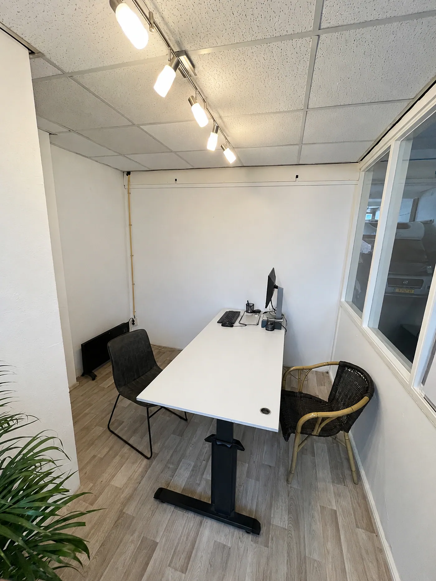 Binnenkijken in de eerste werkplek.