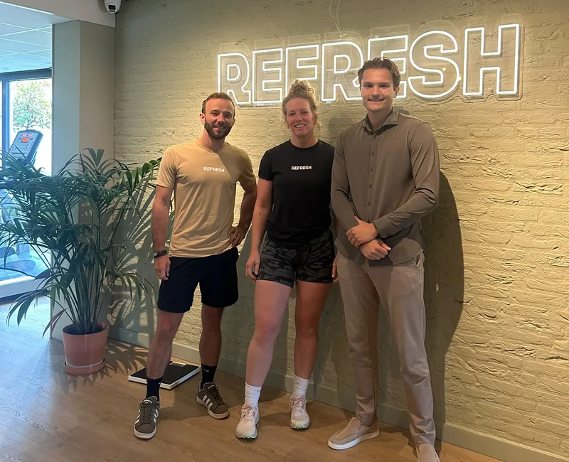 Invictus Media op locatie bij Refresh Your Fitness